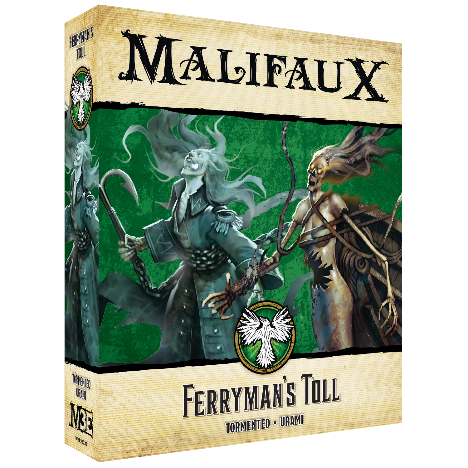 Malifaux (M3E) The Resurrectionist “Ferryman’s Toll”, 32 mm Scale Model Plastic Figures