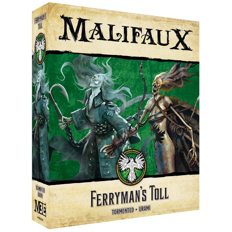 Malifaux (M3E) The Resurrectionist “Ferryman’s Toll”, 32 mm Scale Model Plastic Figures