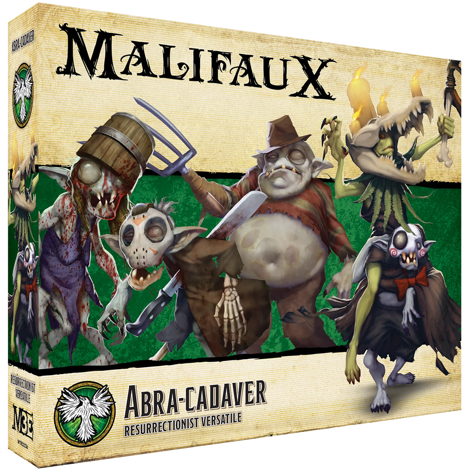 Malifaux (M3E) The Resurrectionist Versatile “Abra-cadaver”, 32 mm Scale Model Plastic Figures