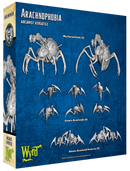 Malifaux (M3E) The Arcanists “Arachnophobia”, 32 mm Scale Model Plastic Figure Back of Box