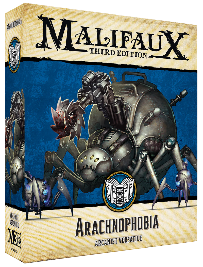 Malifaux (M3E) The Arcanists “Arachnophobia”, 32 mm Scale Model Plastic Figure