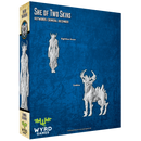 Malifaux (M3E) The Arcanists “She of Two Skins”, 32 mm Scale Model Plastic Figures Back of Box