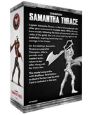 The Other Side – The Guild “Samantha Thrace” Champion, 32 mm Scale Model Plastic Figure Back of Box