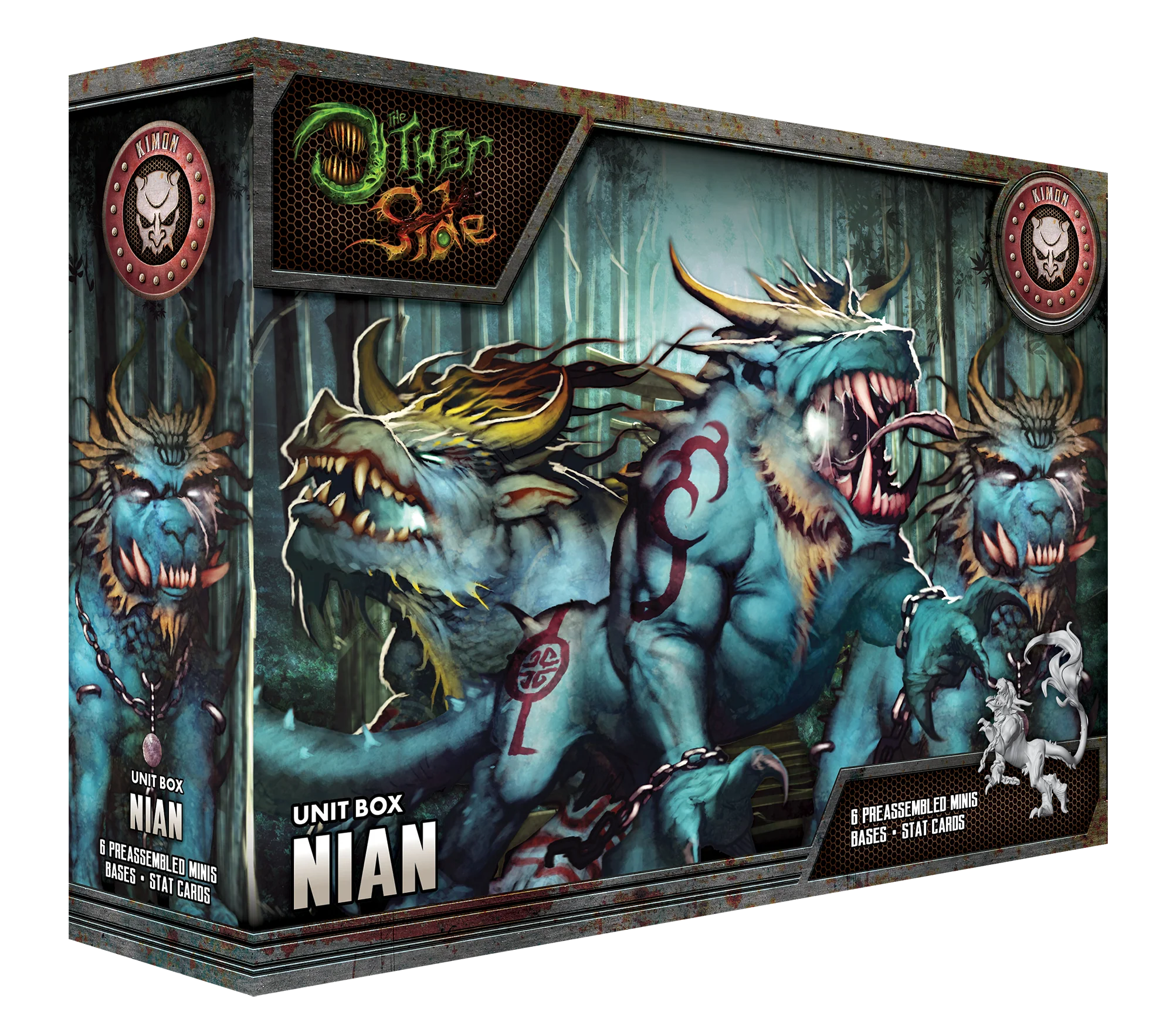 The Other Side Kimon “Nian” Unit Box, 32 mm Scale Model Plastic Figures