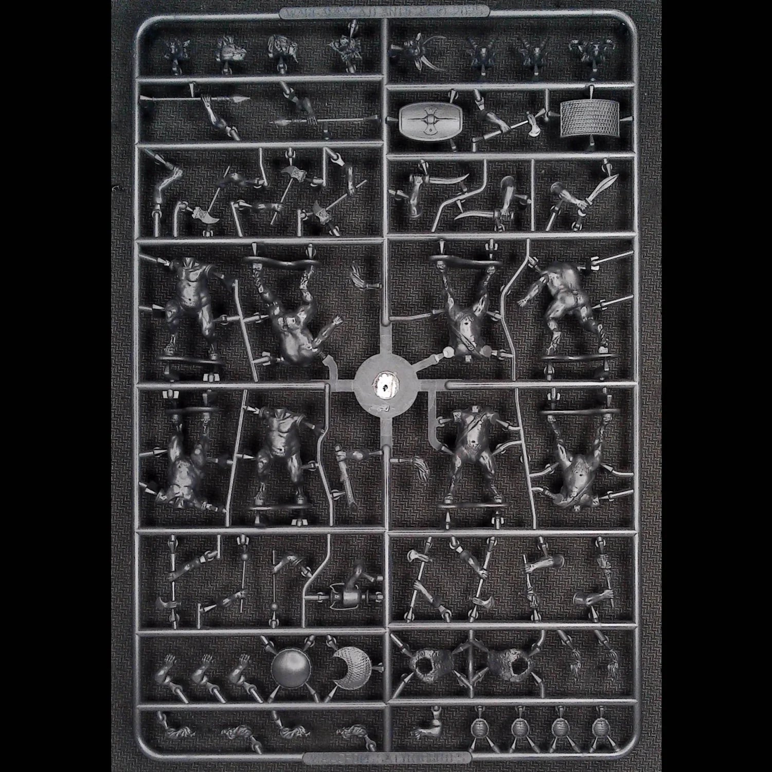 Wargames Atlantic Satyr Brutes 28mm Scale Plastic Miniatures Frame Back