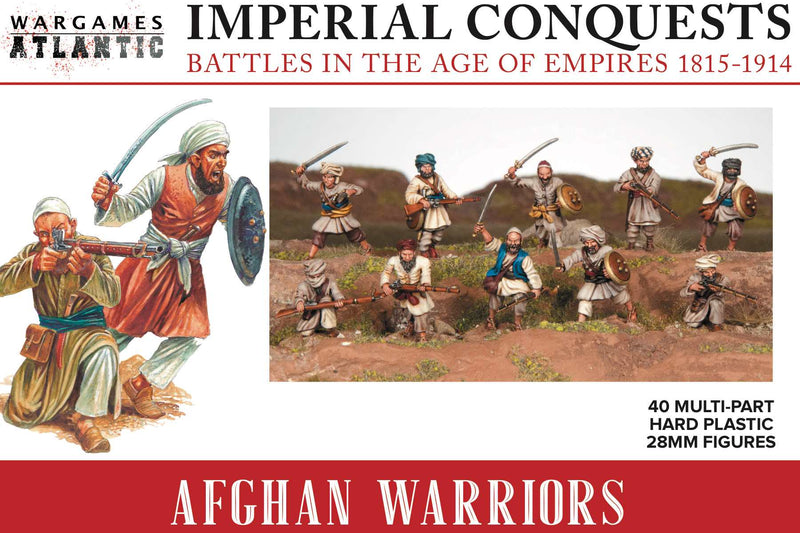 Afghan Warriors 28 mm Scale Model Plastic Figures