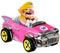 Hot Wheels Mario Kart – Wario Bandwagon 1/64 Scale Diecast Car Right Front View