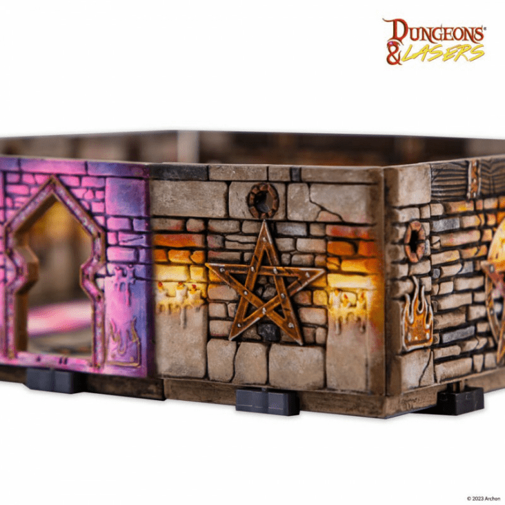 Dungeons & Lasers Warlock Altar Close Up