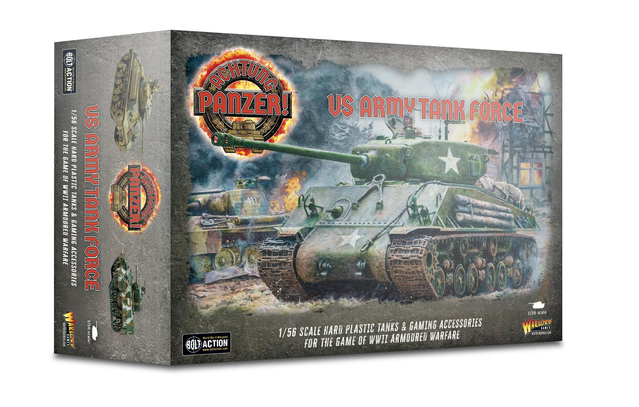 Achtung Panzer! US Army Tank Force Box Front