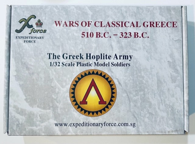 Classical Greeks Athenian Cavalry, 60 mm (1/30) Scale Plastic Figures Box