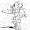 BattleTech ForcePack: Inner Sphere Striker Lance - Wolfhound Illustration RGiClan V17