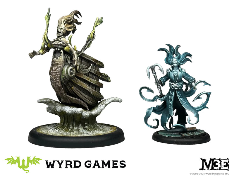 Malifaux (M3E) The Resurrectionist “Ferryman’s Toll”, 32 mm Scale Model Plastic Figures Illustration