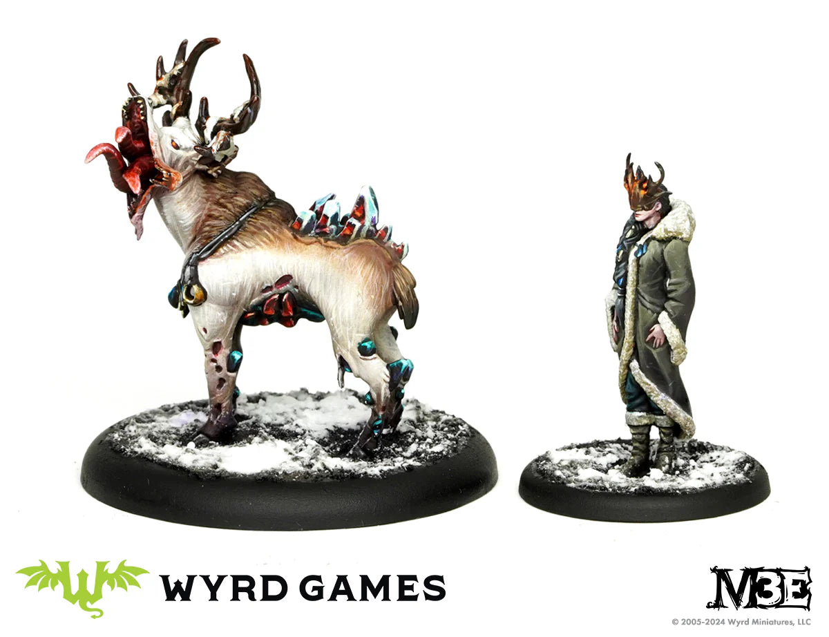 Malifaux (M3E) The Arcanists “She of Two Skins”, 32 mm Scale Model Plastic Figures Illustrations