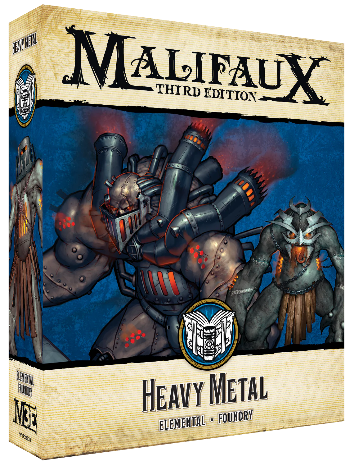 Malifaux (M3E) The Arcanists “Heavy Metal”, 32 mm Scale Model Plastic Figure