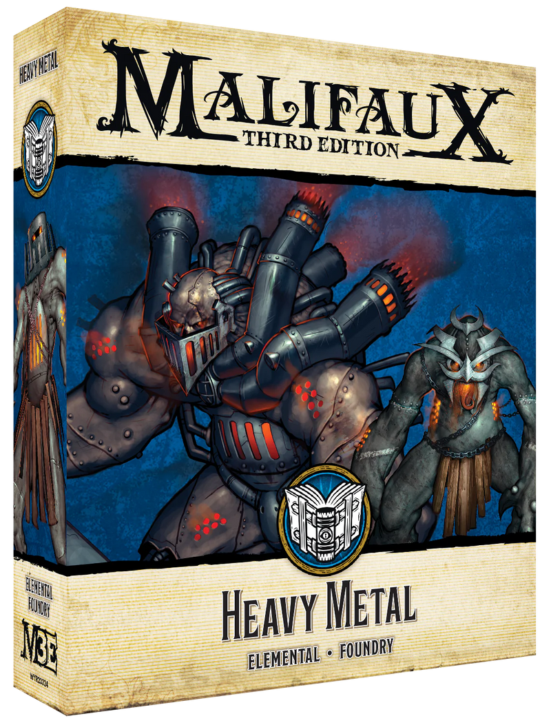 Malifaux (M3E) The Arcanists “Heavy Metal”, 32 mm Scale Model Plastic Figure