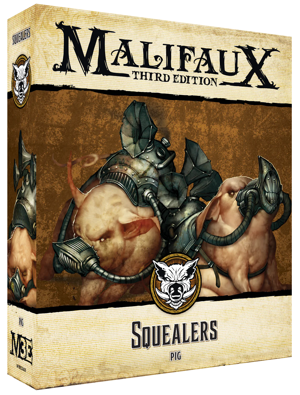 Malifaux (M3E) The Bayou “Squealers”, 32 mm Scale Model Plastic Figure