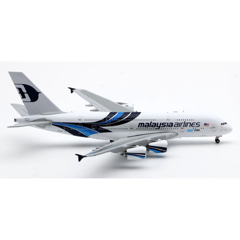 Airbus A380 Malaysia Airlines (9M-MNF) “100th A380”, 1/400 Scale Diecast Model Right Side View