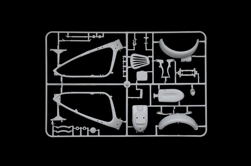 Zundapp KS 750 w/ Sidecar 1/9 Scale Plastic Model Kit Sprue 3