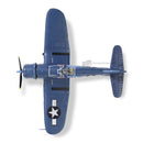 Vought F4U-1 Corsair VF-17 “Jolly Rogers” USN 1944, 1:72 Scale Model Top View