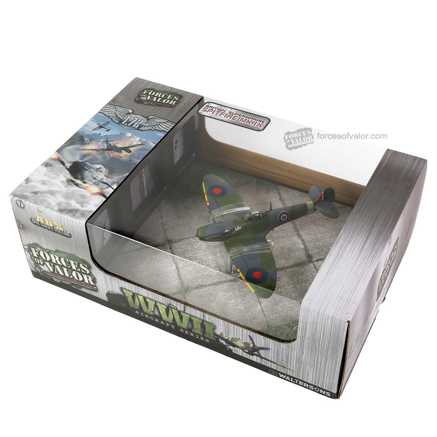 Supermarine Spitfire Mk.IX “MK210” 1944 1:72 Scale Model Packaging