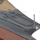 Imperial Japanese Navy Battleship Yamato (Full Hull) 1:700 Scale Model Anchor Chain Close Up