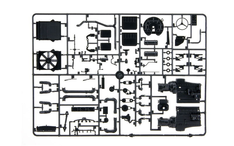 American Superliner 1/24 Scale Model Kit Cab Parts Frame