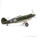 Curtiss P-40B Warhawk 47th Pursuit Squadron, Pearl Harbor 1941, 1:72 Scale Model Right Side View