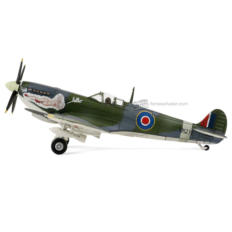 Supermarine Spitfire Mk.IX “MK210” 1944 1:72 Scale Model Left Side View