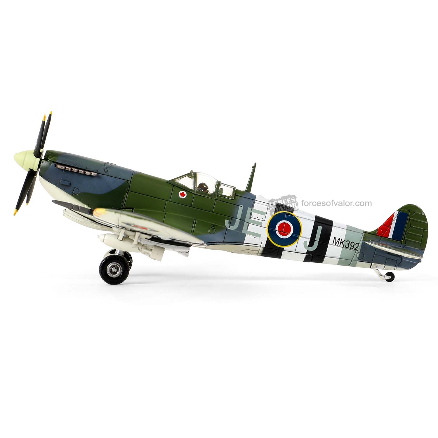 Supermarine Spitfire Mk.IX “MK392” RAF Normandy 1944 1:72 Scale Model Left Side View