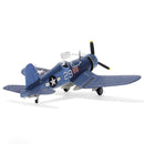 Vought F4U-1 Corsair VF-17 “Jolly Rogers” USN 1944, 1:72 Scale Model Right Rear View