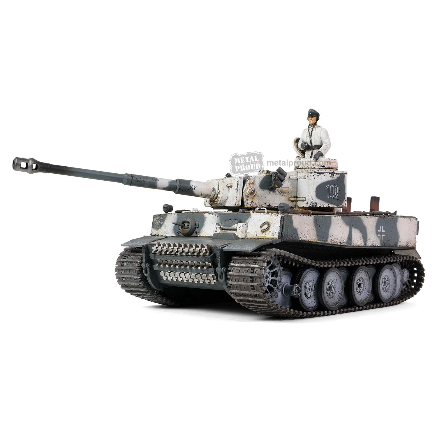 Sd.Kfz181 Pzkpfw VI Ausf. E (Tiger I), 502nd Heavy Tank Battalion No. 100, February 1943, 1/32 Scale Model