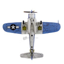 Vought F4U-1 Corsair VF-17 “Jolly Rogers” USN 1944, 1:72 Scale Model Bottom View