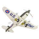 Curtiss P-40B Warhawk 47th Pursuit Squadron, Pearl Harbor 1941, 1:72 Scale Model Bottom View