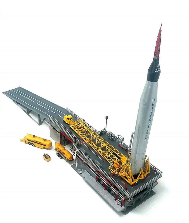 Everything Is “Go” - Mercury Spacecraft “Friendship 7” & Atlas Booster Rocket 1952, 1/110 Scale Plastic Model Kit Completed Model