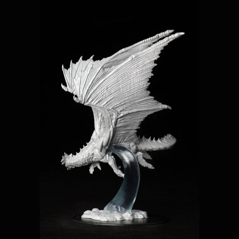 D&D Nolzur’s Marvelous Unpainted Miniatures: Young Bronze Dragon Left Side View