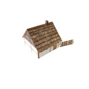 Age of SAGA Medieval Dwelling 28 mm Scale Miniature Game Scenery Right Front View