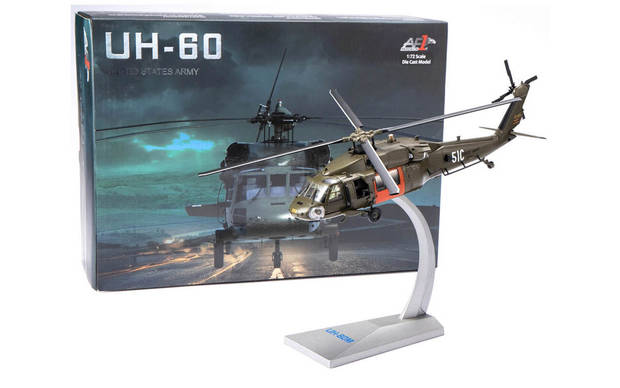 Air Force 1 Sikorsky UH-60 Black Hawk US Army, 1:72 Scale Diecast Model Packaging