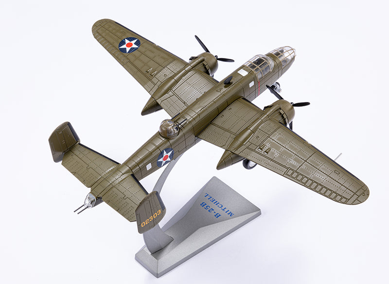 North American B-25B Mitchell “Whirling Dervish” Doolittle Raid, 1942 1/72 Scale Diecast  Right Rear View