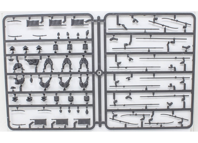 Ashigaru Warriors, 28mm Model Figures Example Frame