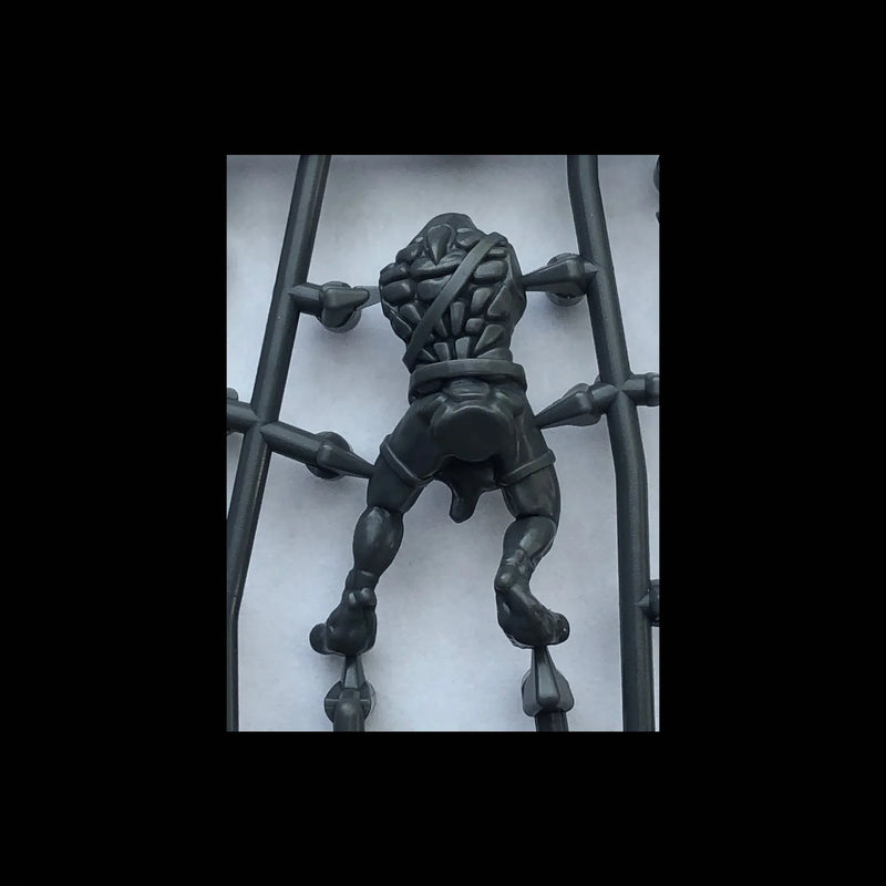 Lizardmen, 28 mm Scale Model Plastic Figures Body Close Up