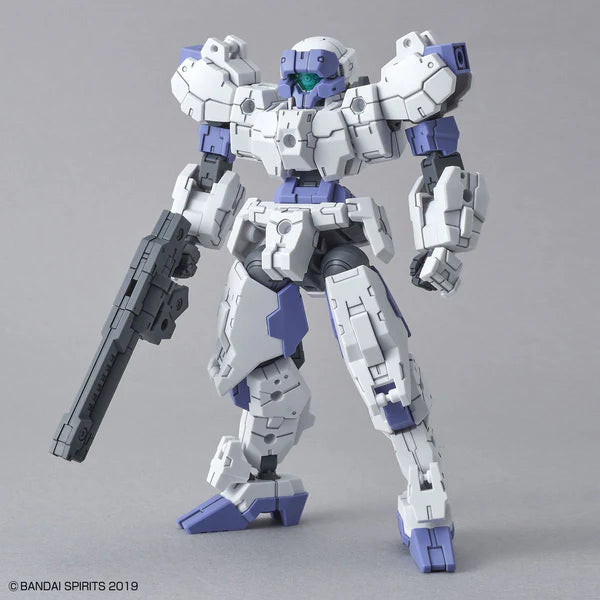 Bandai Spirits 30MM 1/144 eEXM-21 Rabiot White modular mecha model kit in standing pose