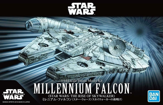 Bandai Spirits 1/144 Millennium Falcon model kit Rise of Skywalker edition box