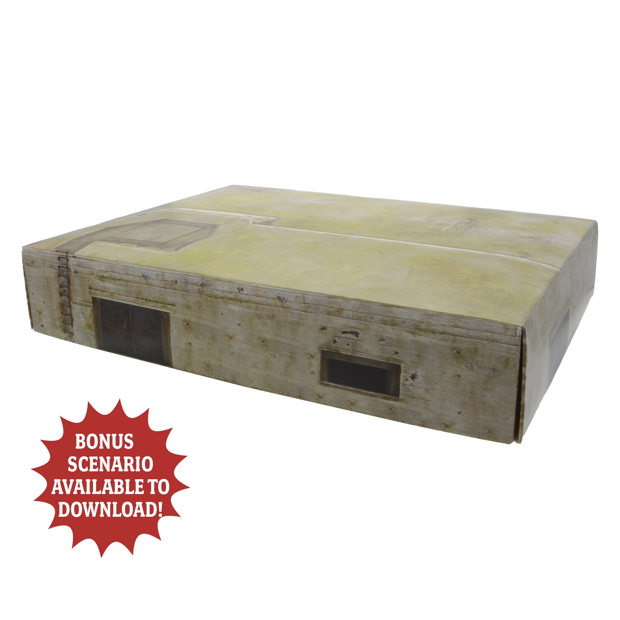 Cardstock Bunker for Bolt Action Starter Set