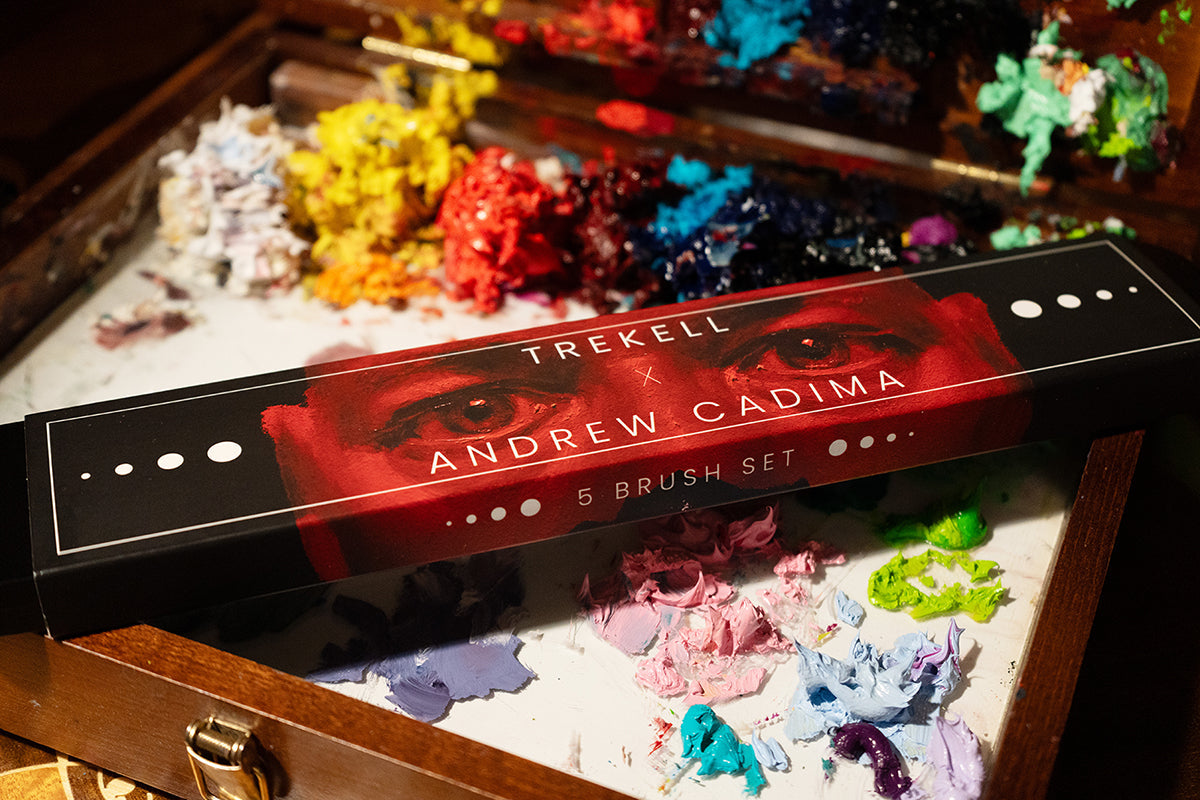 Andrew Cadima X Trekell Limited Edition Brush Set Box