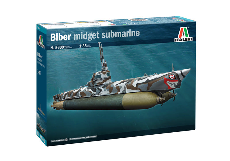 Biber Midget Submarine 1/35 Scale Model Kit