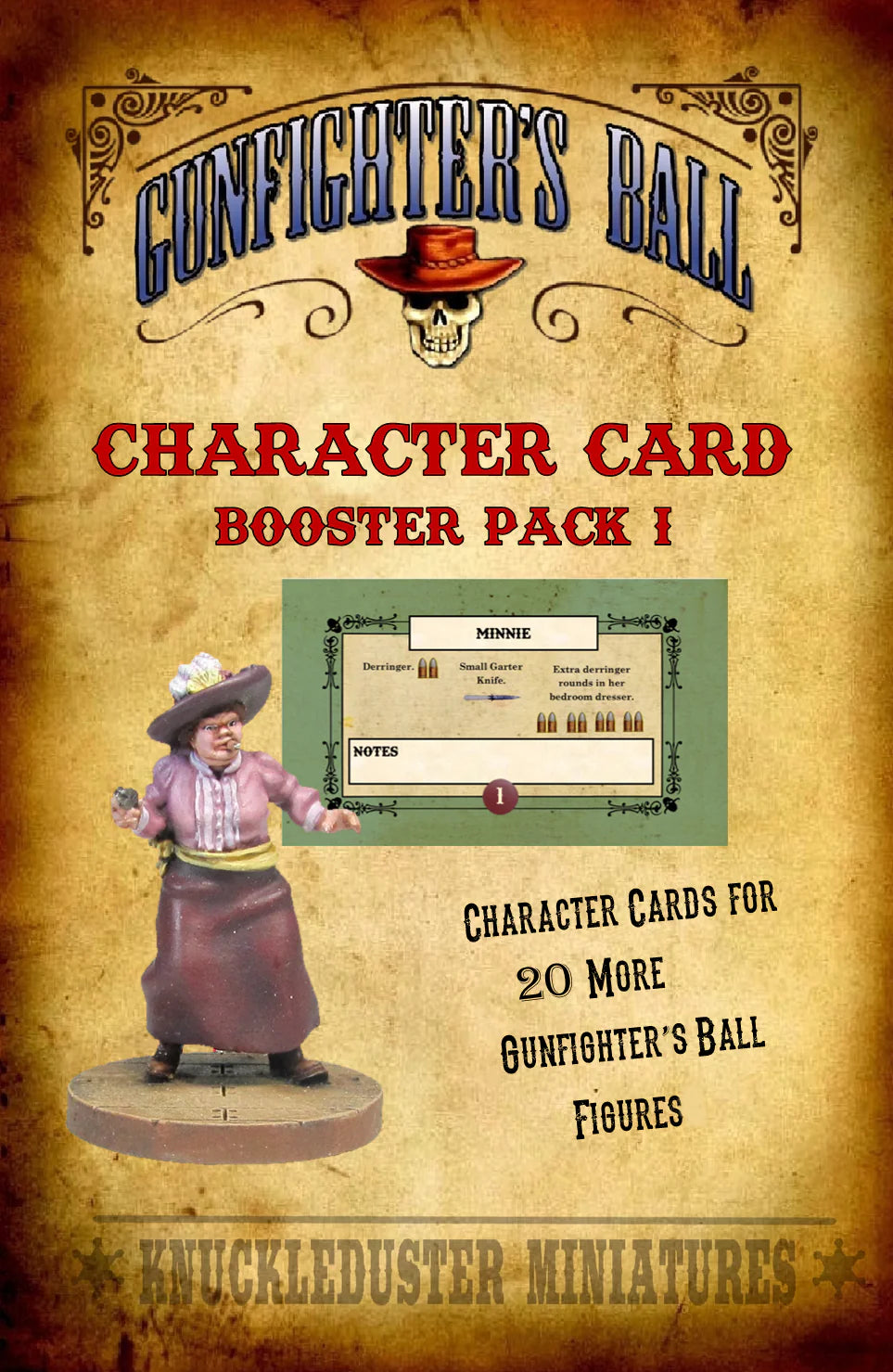 Gunfighter’s Ball Character Card Booster Deck I – 28 character cards