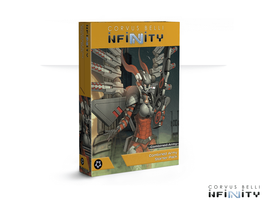 Infinity Combined Army Starter Pack Miniature Game Figures Box