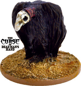 Great Escape Games Dead Man’s Hand Corpse Carrion 28mm Scale Metal Miniature Left Facing