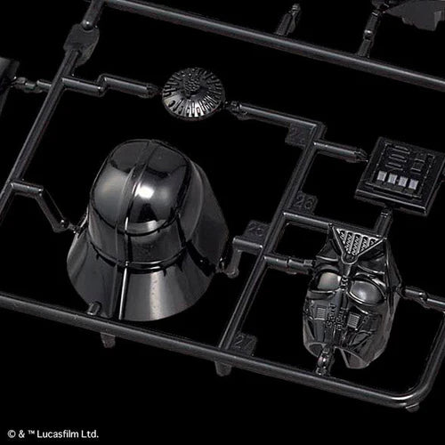 Highly detailed plastic runners for the Star Wars Darth Vader 1/12 kit