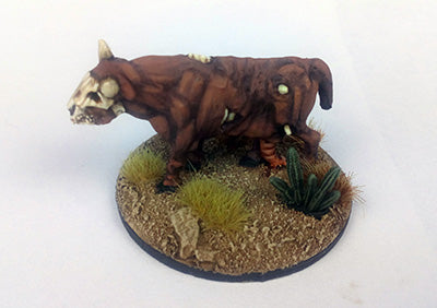 Zombified Cattle Dead Man’s Hand Rotten Cattle 28mm scale Ungodly Creatures miniatures